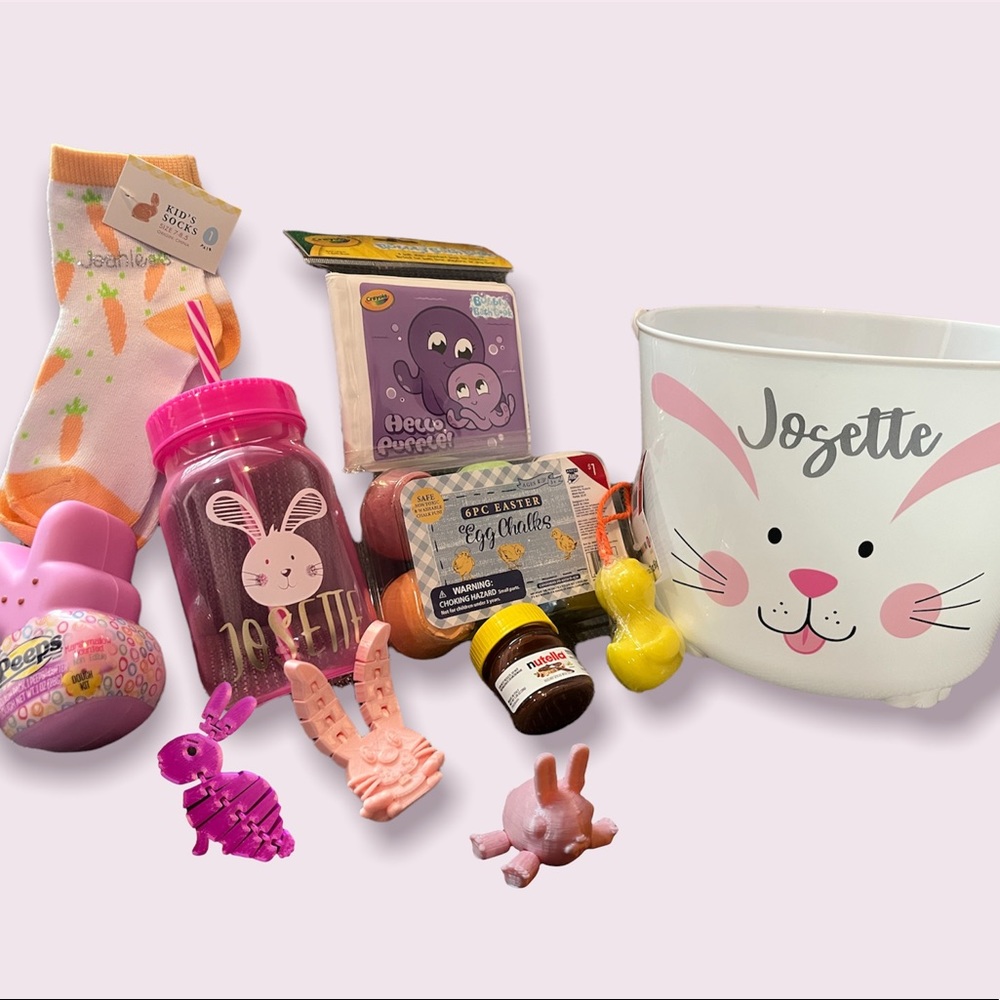 Filled Easter basket